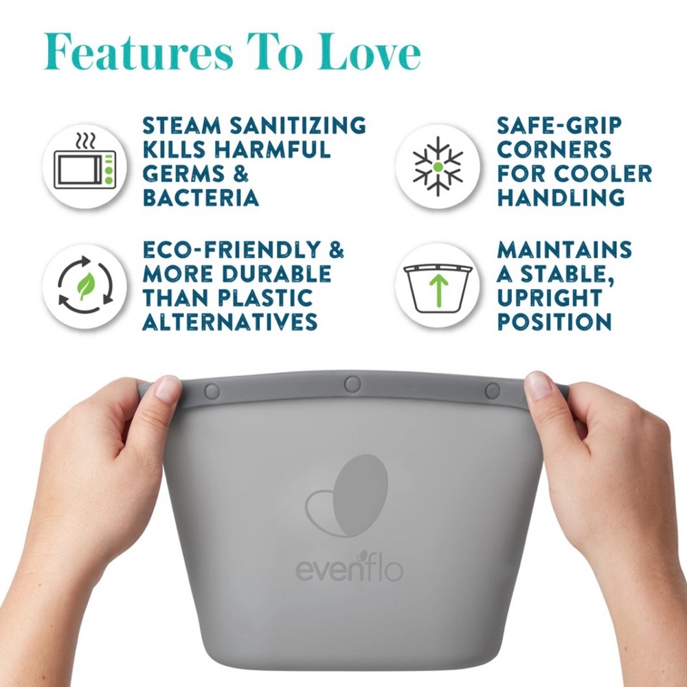 Evenflo Silicone Steam Sanitizing Bag